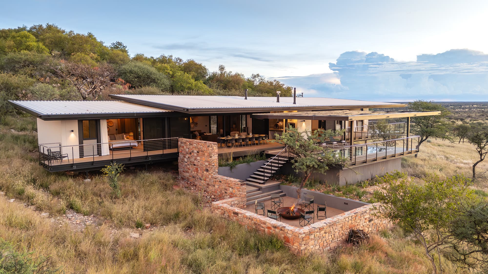 Luxury eco-lodge in Namibia